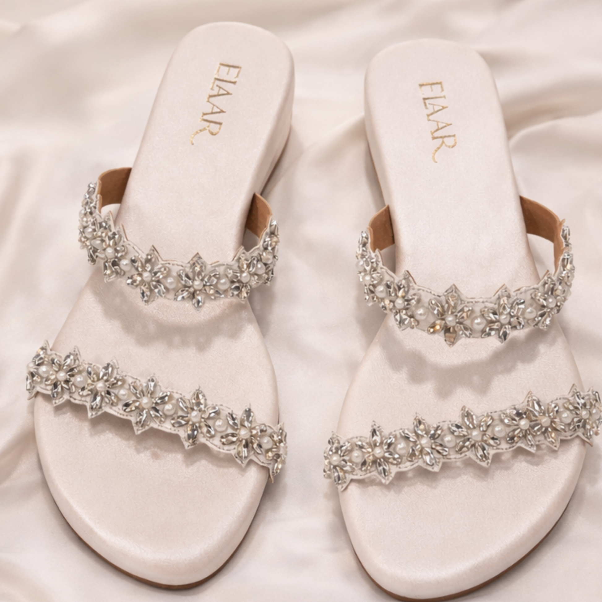 Celeste Rhinestone Wedges