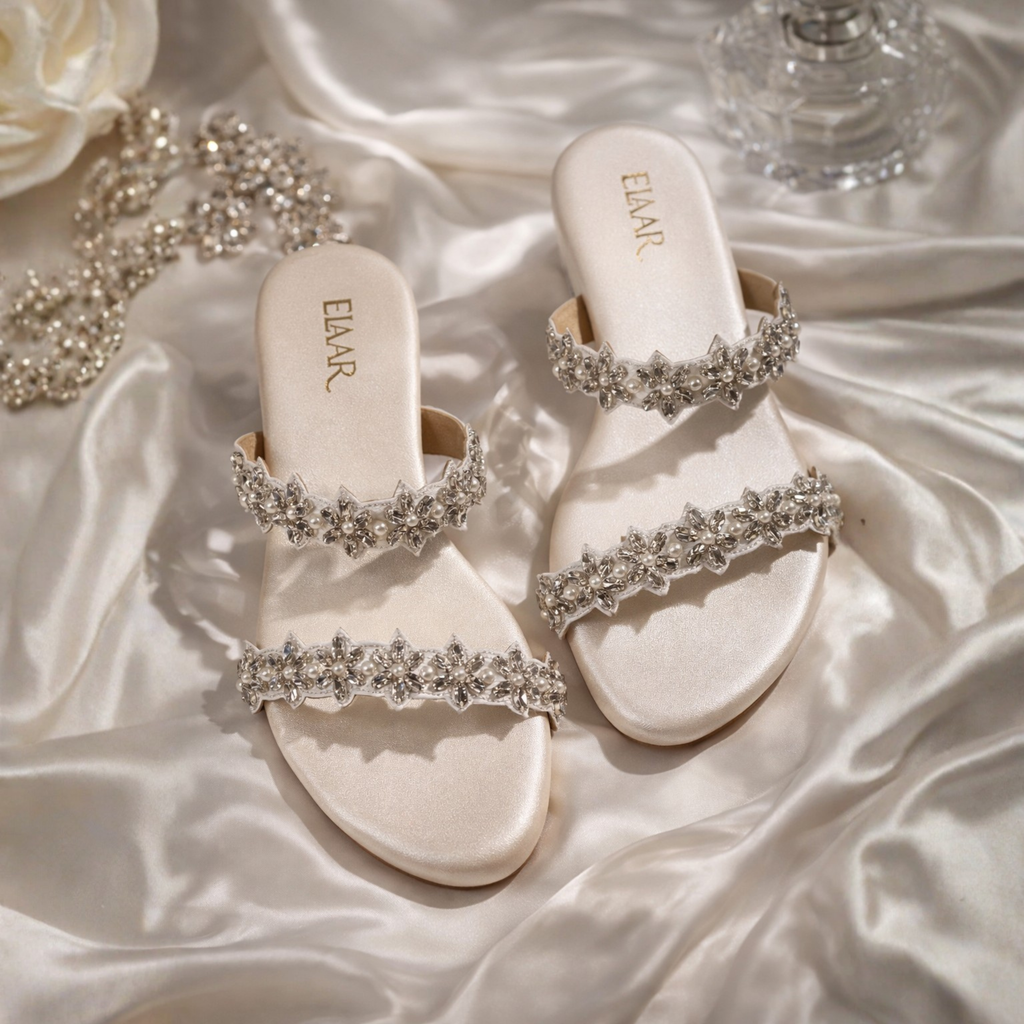 Celeste Rhinestone Wedges