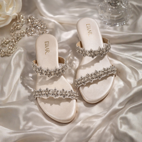 Celeste Rhinestone Wedges