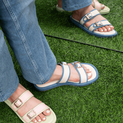 Dream Denim Flats