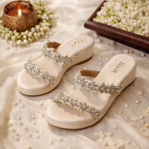 Celeste Rhinestone Wedges