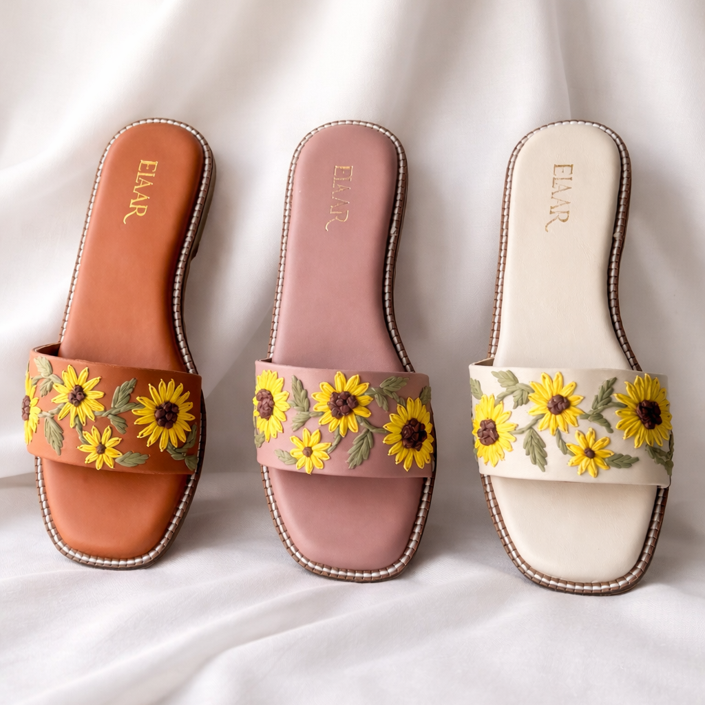 Old Rose Sunflower Flats